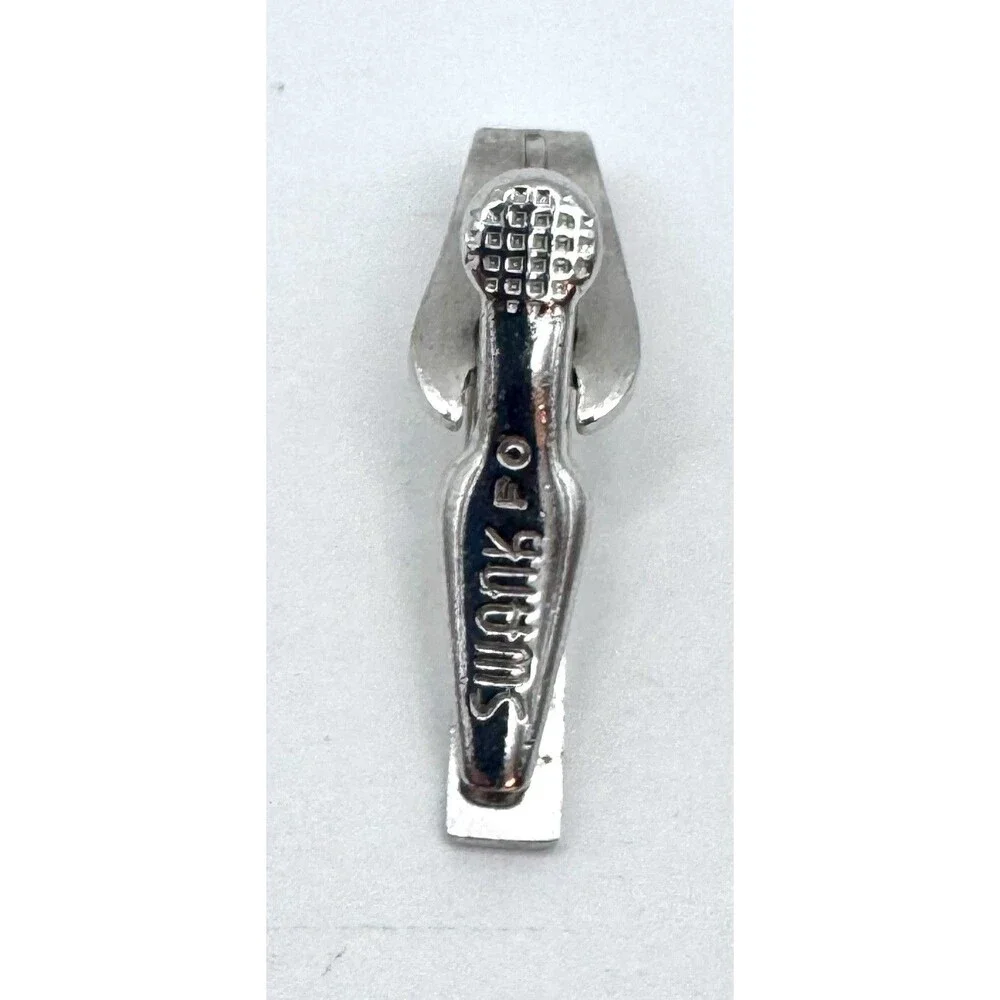 Swank Silver Tone Tie Clip Vintage Men's Fashion Jewelry Silvertone Suit&Tie